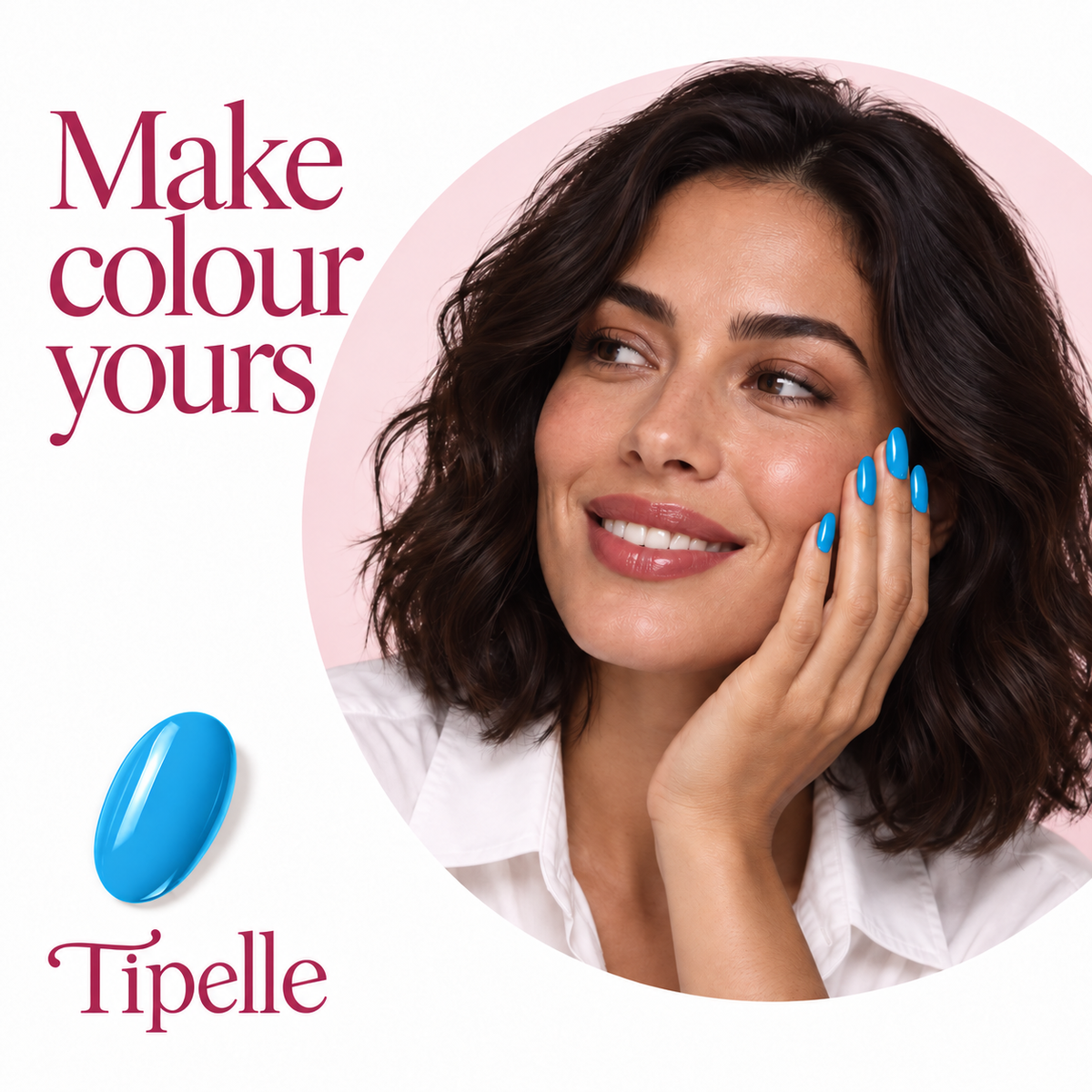Tipelle Azure manicure look