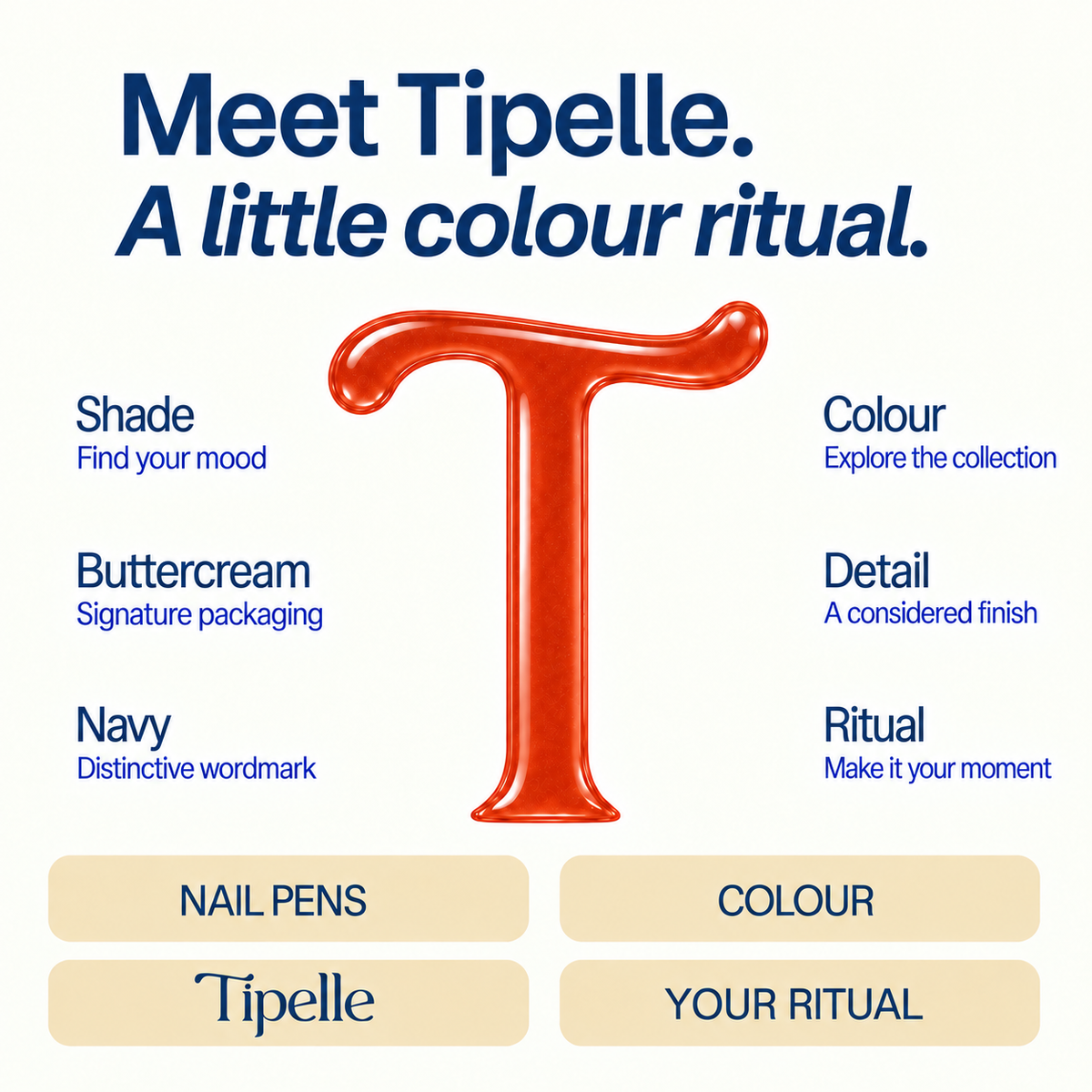 Tipelle Poppy colour ritual