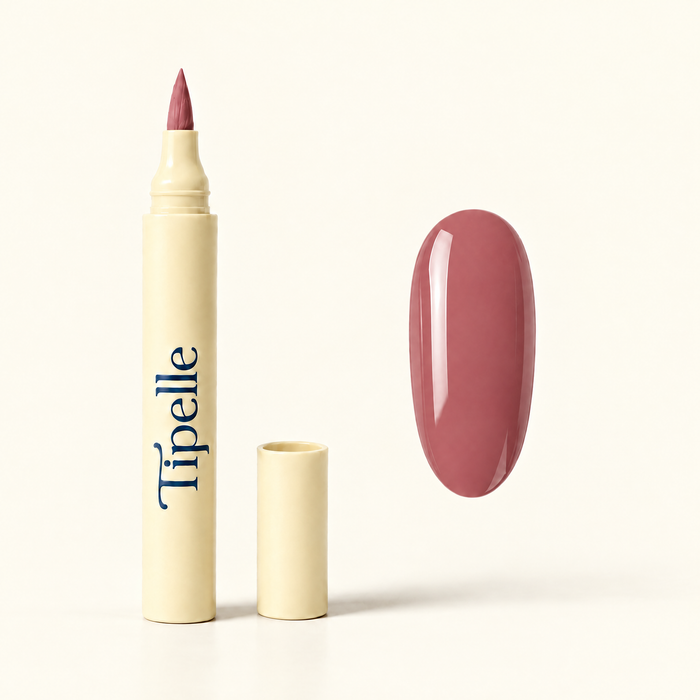Tipelle tipelle vintage nail pen — Coral matched background