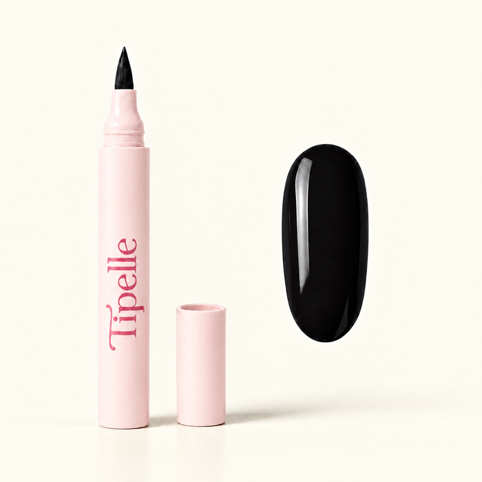 Tipelle tipelle night nail pen — Coral matched background