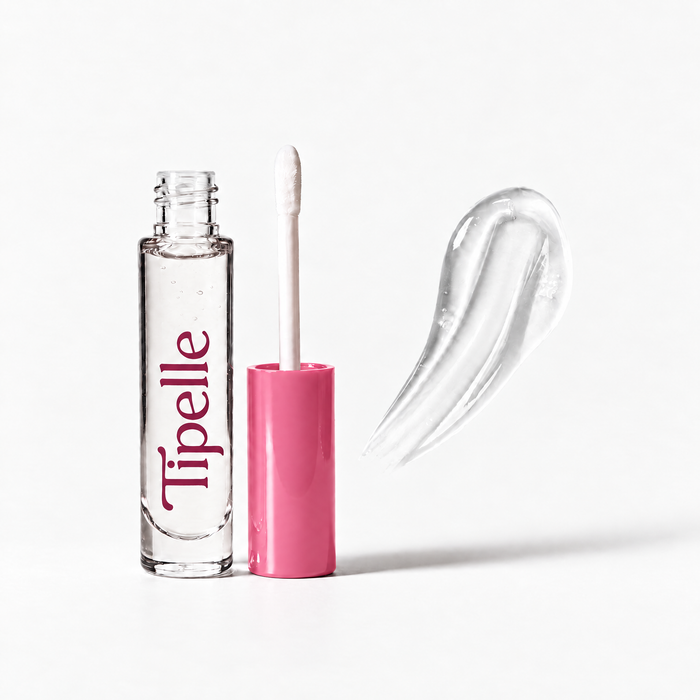 Tipelle clear Gloss with rose pink cap
