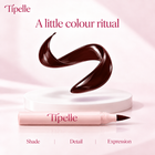 Tipelle Chocolate polish pigment and pink nail pen