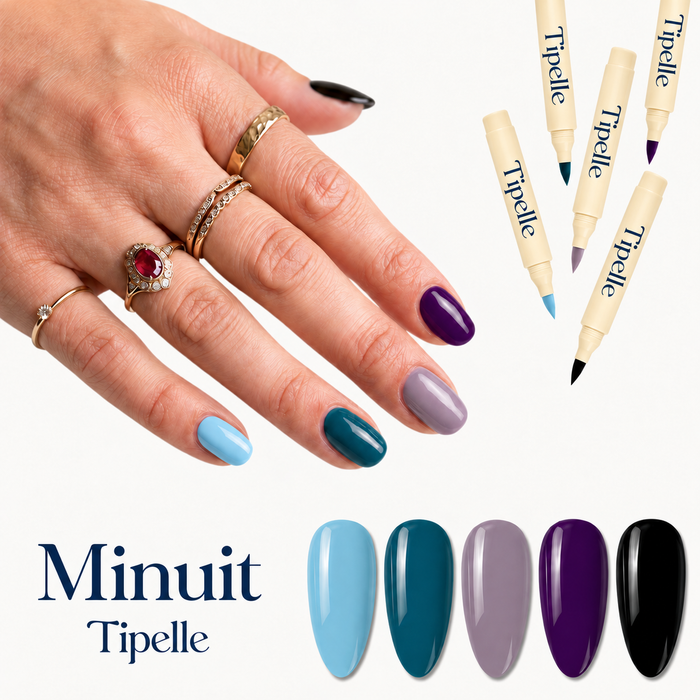 Tipelle navy and buttercream product image