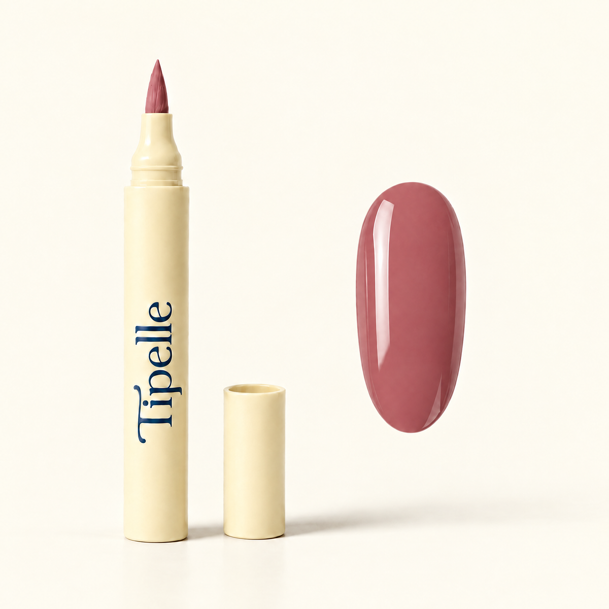 Tipelle tipelle vintage nail pen — Coral matched background