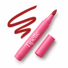 Tipelle Sassy Lip Pen in pink packaging with matching shade sample