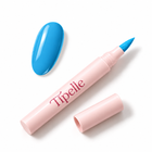 Tipelle Azure Nail Pen in pink packaging with matching shade sample