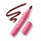 Tipelle Mocha Lip Pen in pink packaging with matching shade sample