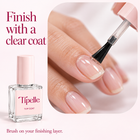 Tipelle clear top coat application