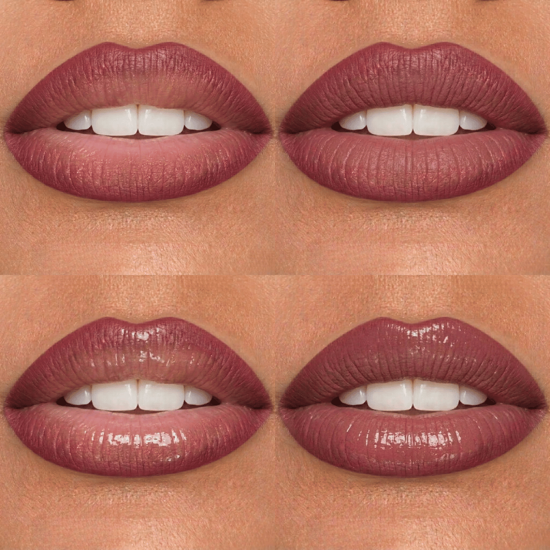 Lip pen close-up comparison