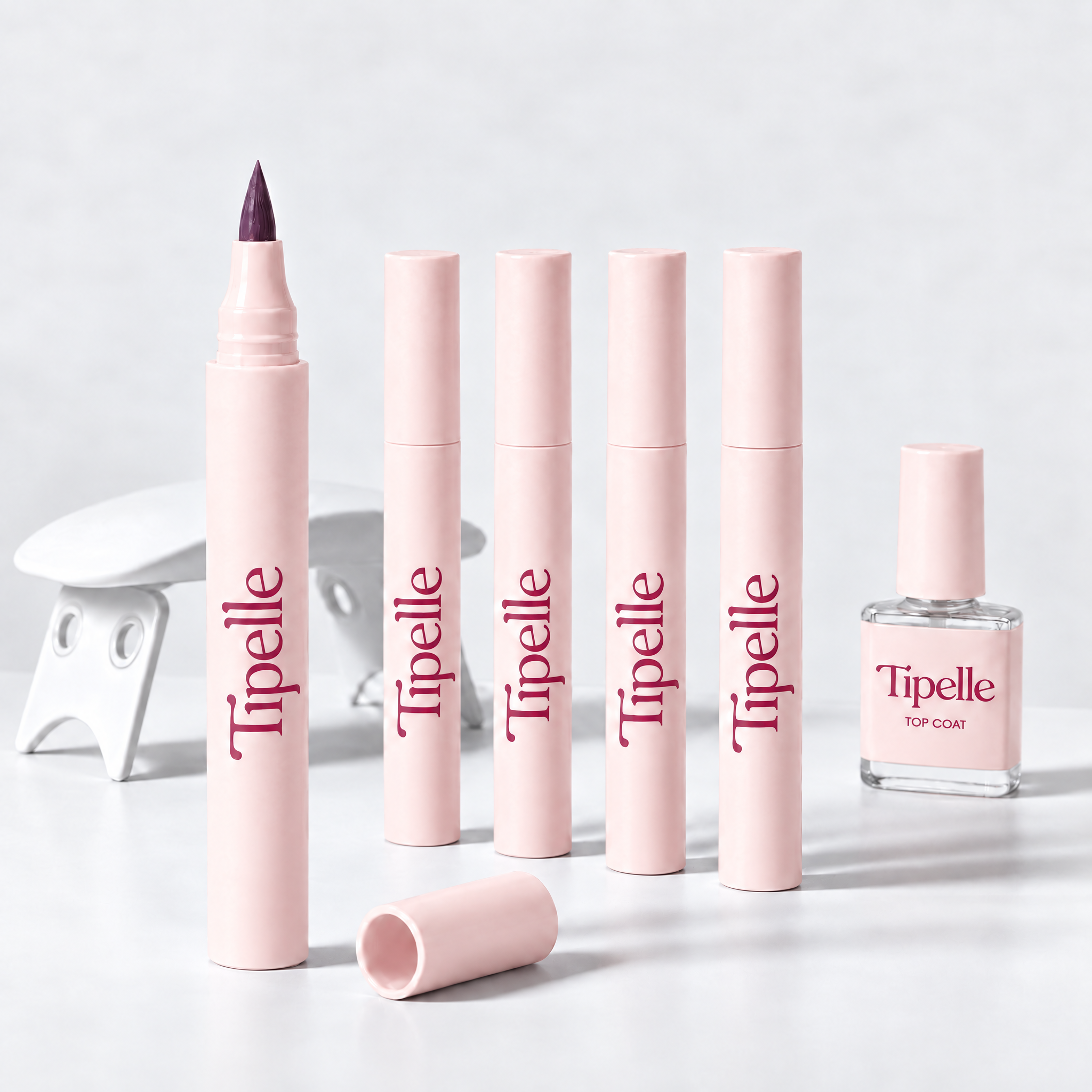 Five Nail Pens and Long-Lasting Kit; Nail Care Kit and Reset sold separately
