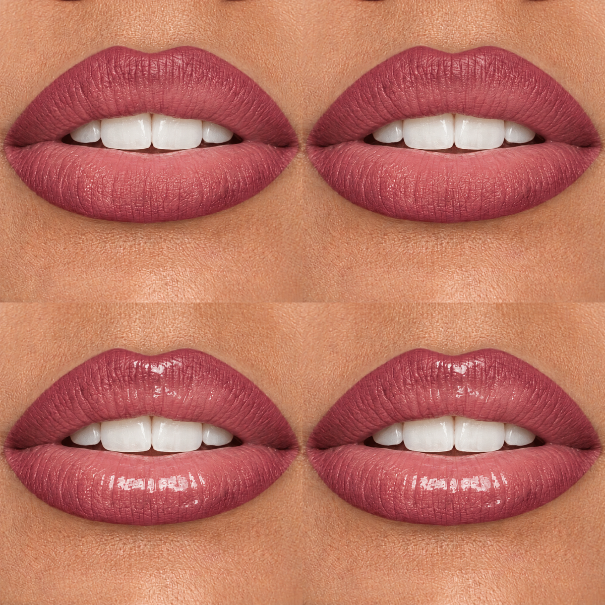 Lip pen close-up comparison